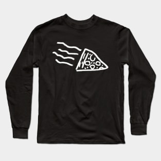 Flying Pizza Long Sleeve T-Shirt